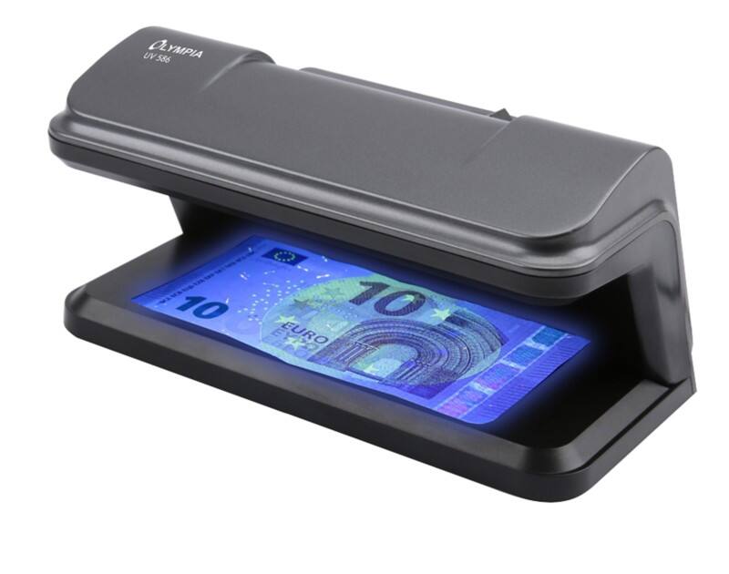 Olympia Geldscheinprüfgerät UV 586 Schwarz