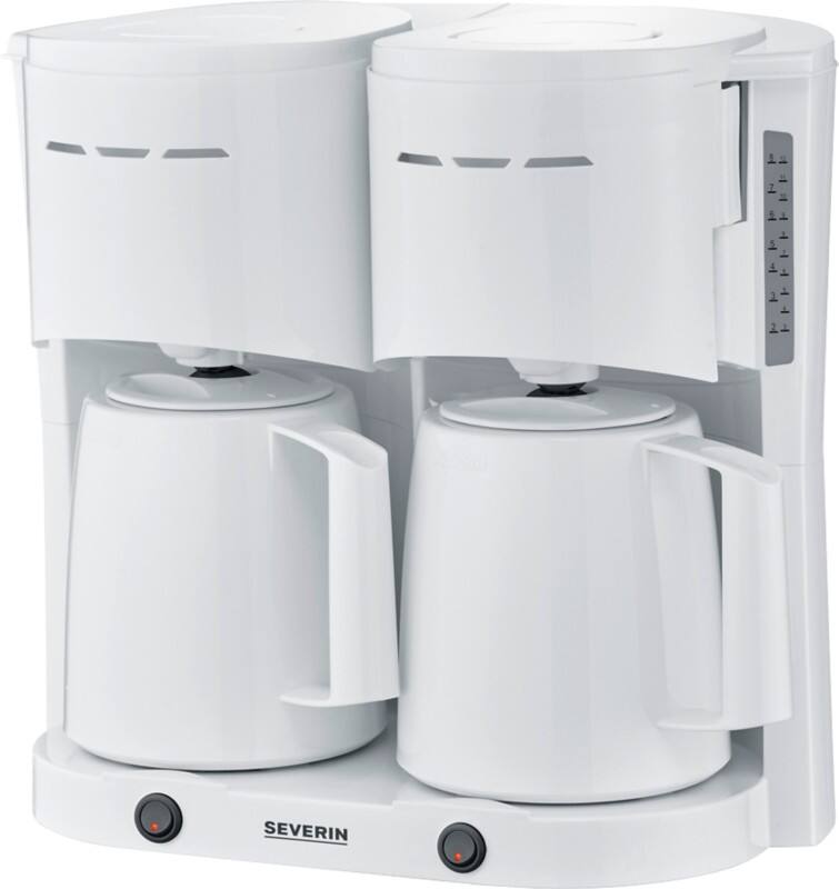 SEVERIN KA 9314 Duo-Kaffeemaschine Mit Thermoskannen 2 x 8 Tassen