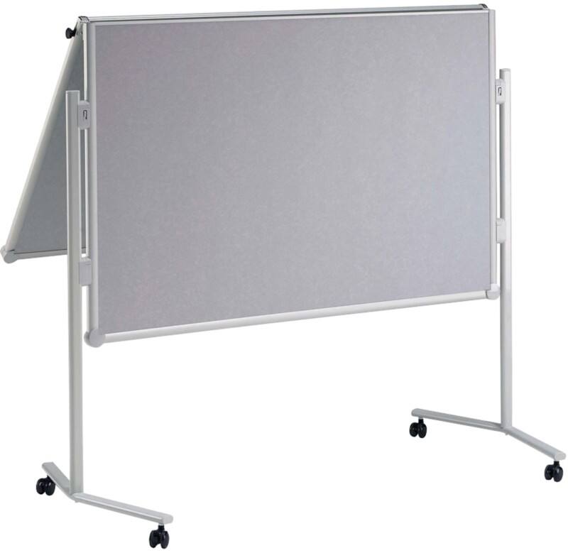Maul MAULpro Moderationstafel Freistehend 130,5 (B) x 195 (H) cm Aluminium Grau