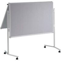 Maul MAULpro Moderationstafel Freistehend 130,5 (B) x 195 (H) cm Aluminium Grau