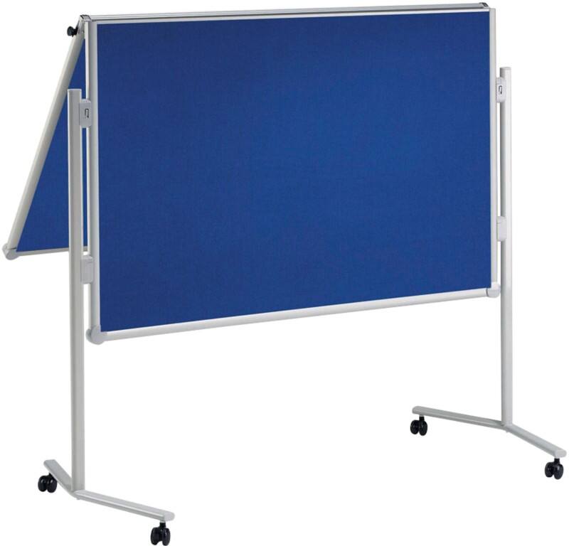 Maul MAULpro Moderationstafel Freistehend 130,5 (B) x 195 (H) cm Aluminium Grau