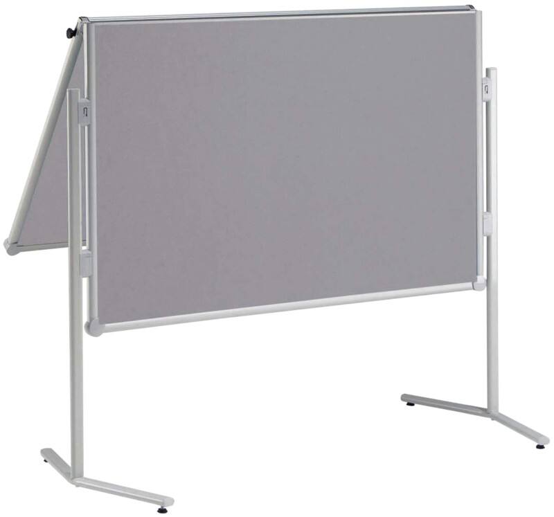 Maul MAULpro Moderationstafel Freistehend 130,5 (B) x 195 (H) cm Aluminium Grau