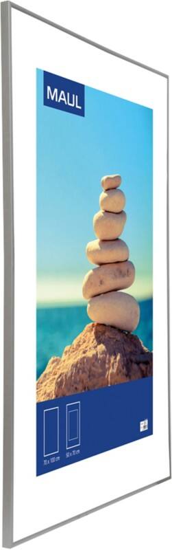 Maul MAULdesign 70  x 100 cm Bilderrahmen Silber Aluminium 1947205 70,7 (B) x 100,6 (T) x 2 (H) cm