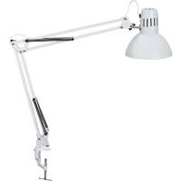 Maul MAULstudy Klemmbar Schreibtischlampe LED E27 Ohne Leuchtmittel Weiß Steckdose 170 x 595 x 440 mm