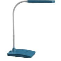 Maul MAULpearly Schreibtischlampe LED (abnehmbar) Atlantikblau Steckdose 106 x 265 x 375 mm