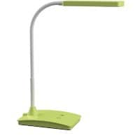 Maul MAULpearly Schreibtischlampe LED (abnehmbar) Limette Steckdose 106 x 265 x 375 mm