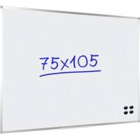 Viking Whiteboard Wandmontiert Magnetisch Emaille Einseitig 106,5 (B) x 75 (H) cm