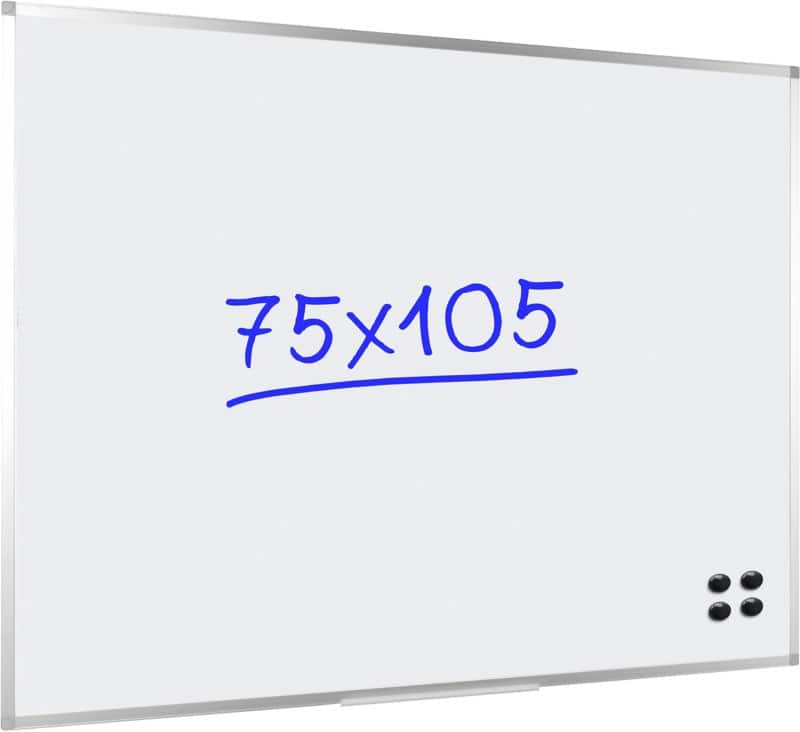 Viking Whiteboard Statisch Magnetisch Einseitig 106,5 (B) x 75 (H) cm