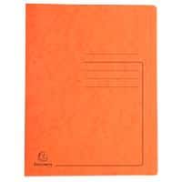 Exacompta Schnellhefter 39994E DIN A4 Pressspankarton meliert 27,2 (B) x 0,2 (T) x 31,8 (H) cm Orange 25 Stück