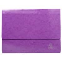 Exacompta Iderama Dokumentenmappe 6509Z Karton 35,7 (B) x 24,5 (T) x 0,4 (H) cm Violett 10 Stück