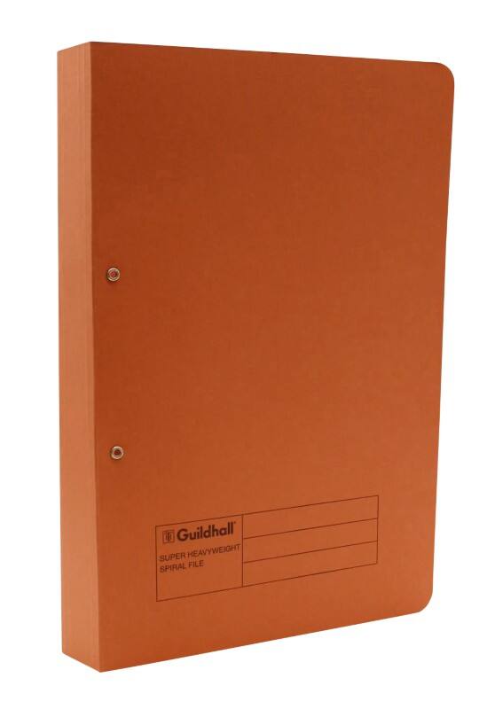 Exacompta Guildhall Spiralmappe 211/7004Z Orange Manila 25 Stück