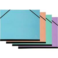 Exacompta DIN B4 Portfolio Pappkarton, Papier 10 Stück