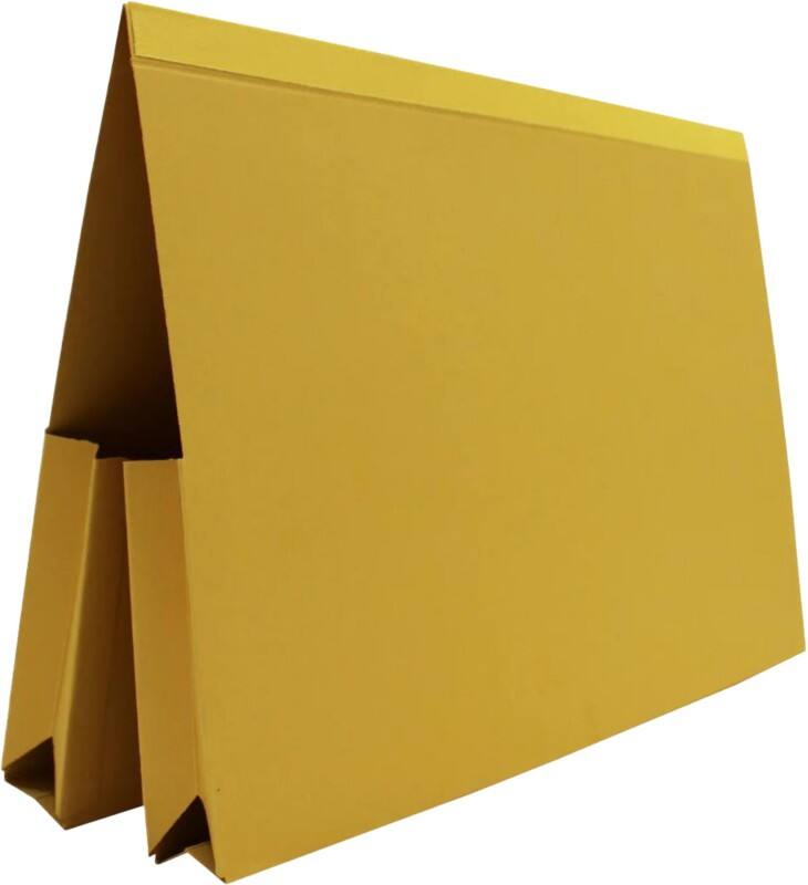 Exacompta Guildhall Dokumentenmappe DIN A4, foolscap Manila 315 g/m² 35,5 (B) x 0,6 (T) x 24,9 (H) cm Gelb 25 Stück