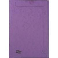Exacompta Europa Aktendeckel 4824Z DIN A4 Foolscap Flieder Pressspankarton meliert 265 g/m² 50 Stück