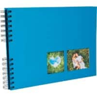 Exacompta Milano Spiralfotoalbum Hardback Papier 22 x 32 x 3 cm Blau