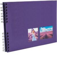 Exacompta Milano Spiralfotoalbum Hardback Papier 22 x 32 x 3 cm Violett