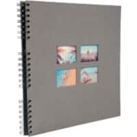 Exacompta Milano Spiralfotoalbum Hardback Papier 33 x 35 x 3,3 cm Grau