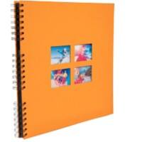 Exacompta Milano Spiralfotoalbum Hardback Papier 33 x 35 x 3,3 cm Orange