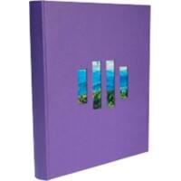 Exacompta Milano Fotoalbum Hardback Papier 30,3 x 32,8 x 4,7 cm Violett