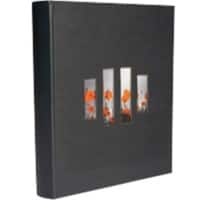 Exacompta Milano Fotoalbum Hardback Papier 30,3 x 32,8 x 4,7 cm Schwarz