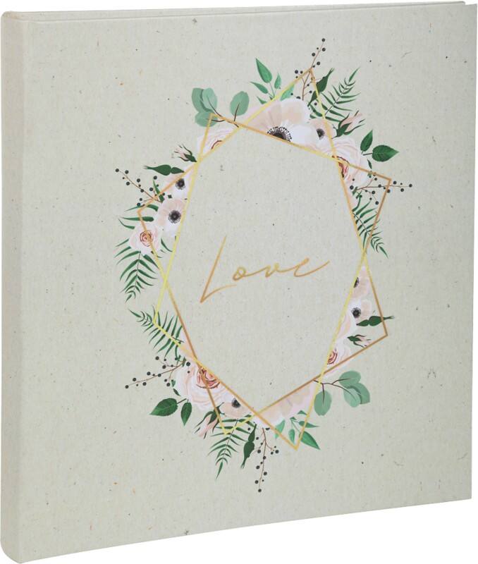 Exacompta Champetre Fotoalbum Hardback Papier 30,3 x 32,8 x 4,7 cm Elfenbein