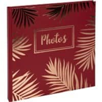 Exacompta Palma Fotoalbum Hardback Papier 24,7 x 24,7 x 1,7 cm Rot 2 Stück