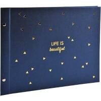 Exacompta Life Fotoalbum Hardback Papier 29,5 x 37 x 2,7 cm Blau