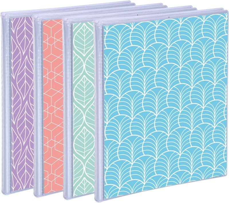 Exacompta Fotoalbum Softcover PVC 13,2 x 16,5 x 1,1 cm Mehrfarbig 12 Stück