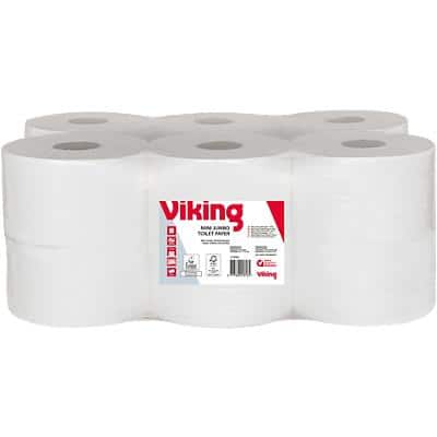 Viking Mini Jumbo Toilettenpapier 2-lagig 12 Rollen