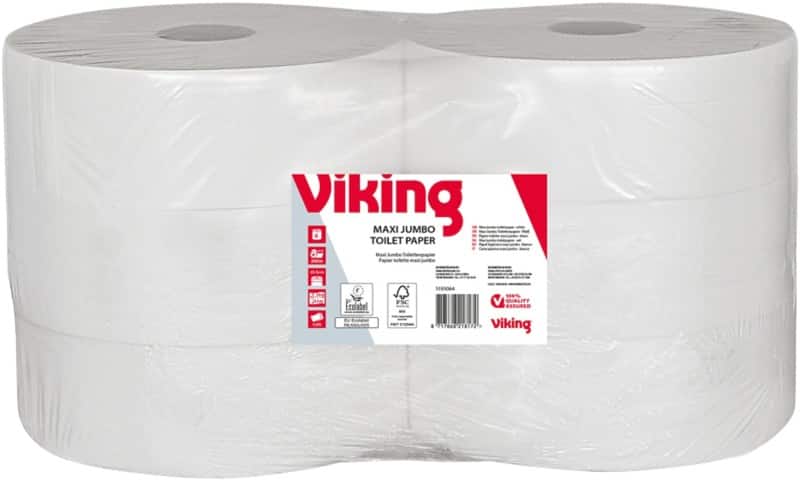 Viking Maxi Jumbo  Toilettenpapier 2-lagig 1193064 6 Rollen à 1117 Blatt 