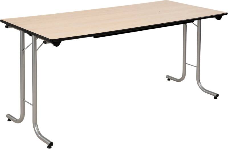 Sodematub Klapptisch Ahorn Stahl 160 x 70 x 74 mm