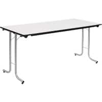 Sodematub Klapptisch Grau Stahl 160 x 70 x 74 mm