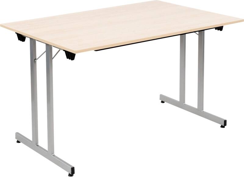 Sodematub Klapptisch Ahorn Stahl 120 x 80 x 74 mm