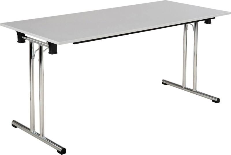 Sodematub Klapptisch Buche Stahl 160 x 70 x 74 mm