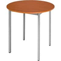 Sodematub Rundtisch Kirsche Stahl 800 x 600 x 740 mm