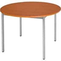 Sodematub Rundtisch Kirsche Stahl 1.100 x 600 x 740 mm