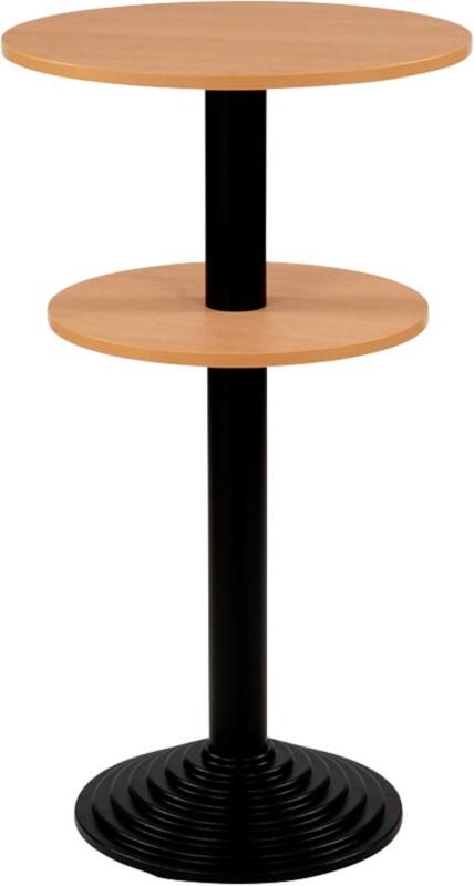 Sodematub Fonte 2 Stehtisch Buche Stahl 600 x 600 x 1.100 mm