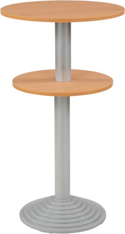 Sodematub Fonte 2 Stehtisch Buche Stahl 600 x 600 x 1.100 mm