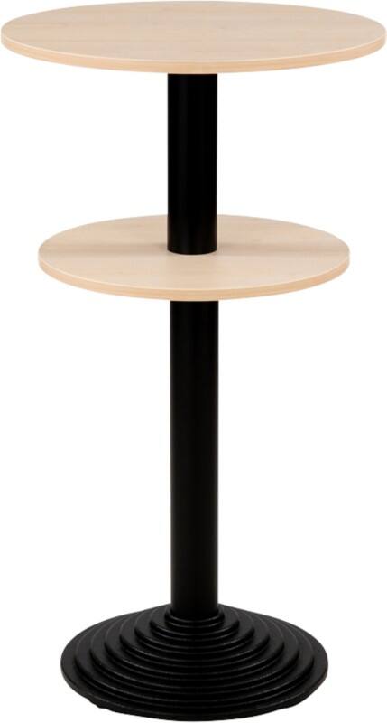 Sodematub Fonte 2 Stehtisch Ahorn Stahl 600 x 600 x 1.100 mm