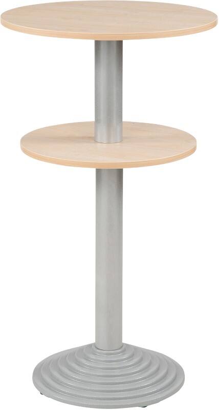 Sodematub Fonte 2 Stehtisch Ahorn Stahl 600 x 600 x 1.100 mm