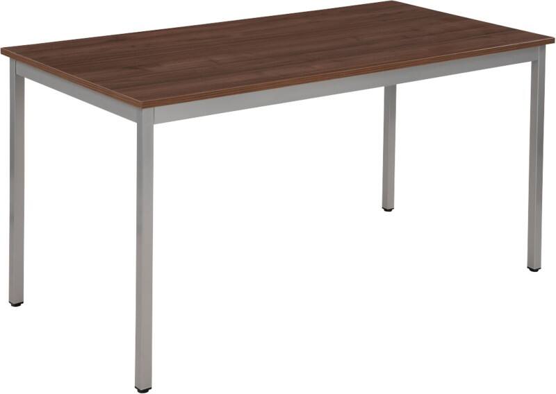 Sodematub Tisch Walnuss Stahl 1.400 x 700 x 740 mm