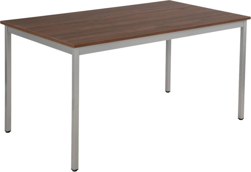 Sodematub Tisch Walnuss Stahl 1.400 x 800 x 740 mm