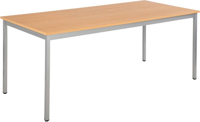 Sodematub Tisch Buche Stahl 1.600 x 800 x 740 mm