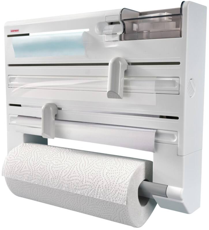 LEIFHEIT Küchenrollenhalter Weiß Parat Plus Wandmontage