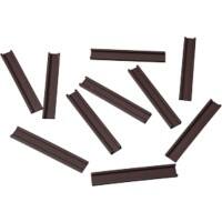 Ultradex Magnetschiene Braun 6 x 0,95 cm 10 Stück