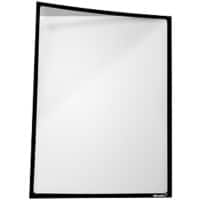 Ultradex A3 Inforahmen Magnetisch Schwarz Kunststoff 889311 31,2 (B) x 43,5 (H) cm 5 Stück