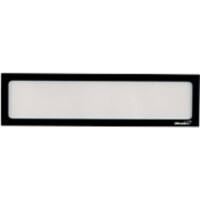 Ultradex A3/A4 Inforahmen Magnetisch Schwarz Kunststoff 510511 6 (B) x 31,2 (H) cm 5 Stück