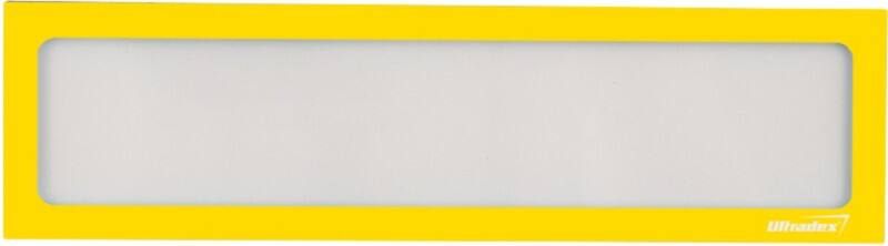 Ultradex A3/A4 Inforahmen Magnetisch Gelb Kunststoff 510502 6 (B) x 31,2 (H) cm 5 Stück