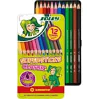JOLLY Buntstifte Supersticks Classic Mehrfarbig 12 Stück