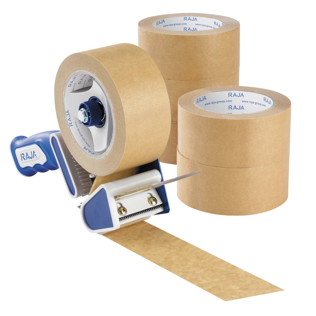 RAJA Signalklebeband Blau, Braun 50 mm (B)50 m (L) Papier